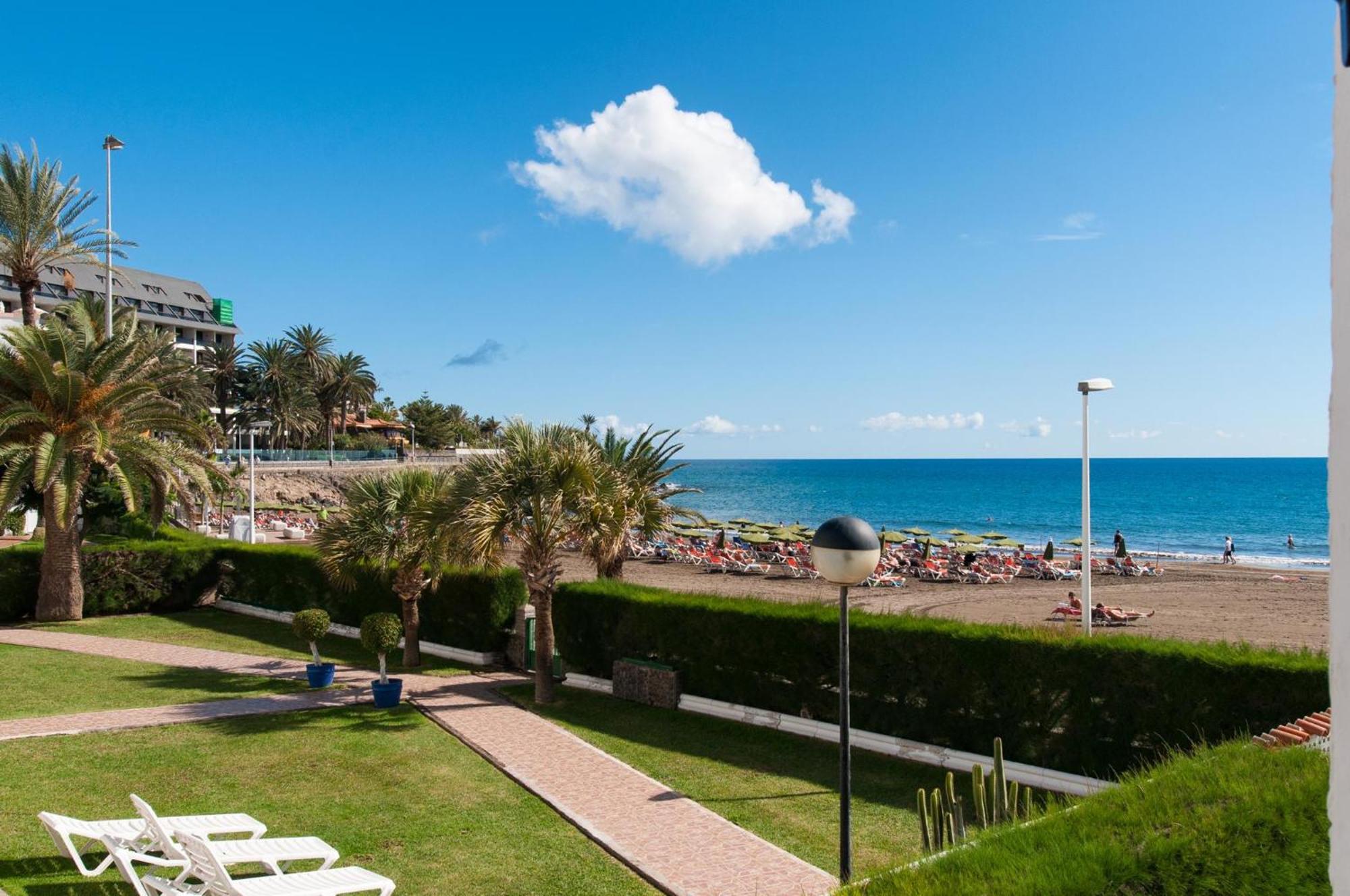 Beachfront Apartment Las Burras Mra 02 San Agustín Extérieur photo