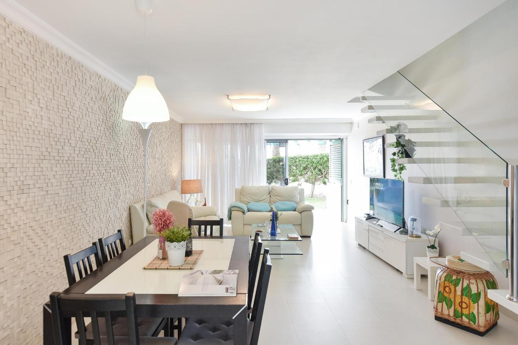 Beachfront Apartment Las Burras Mra 02 San Agustín Extérieur photo