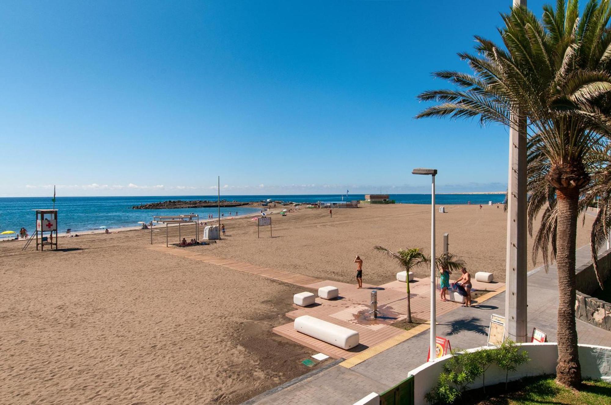 Beachfront Apartment Las Burras Mra 02 San Agustín Extérieur photo