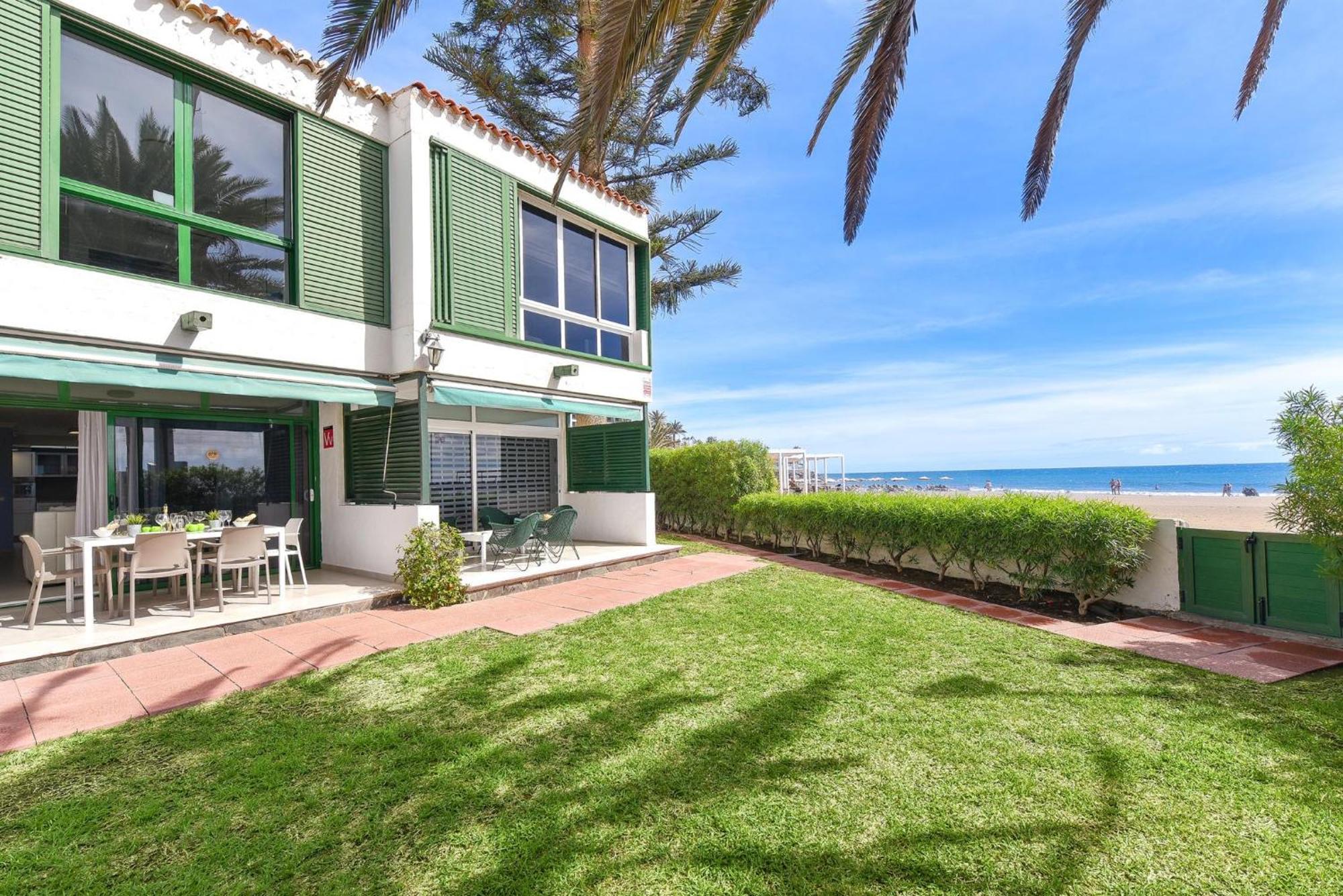 Beachfront Apartment Las Burras Mra 02 San Agustín Extérieur photo