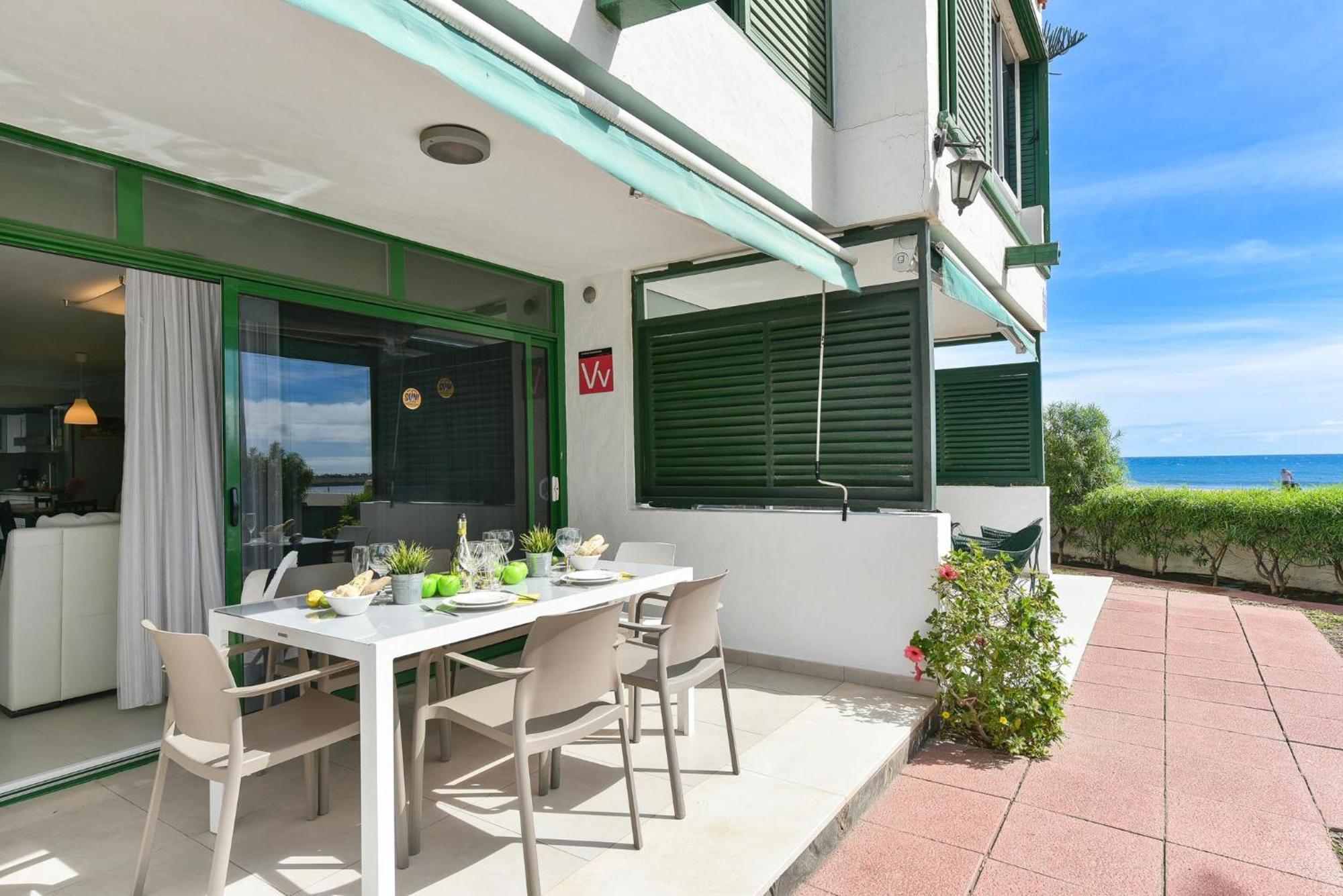 Beachfront Apartment Las Burras Mra 02 San Agustín Extérieur photo